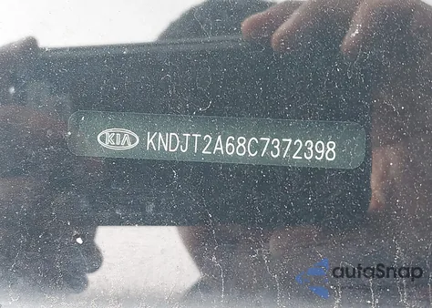 2012 Kia Soul + из США, поврежденный, VIN KNDJT2A68C7372398